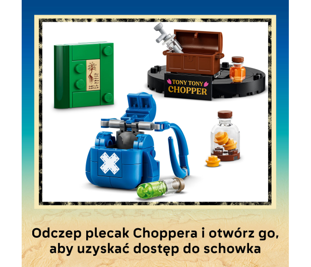 LEGO ONE PIECE 75643 Tony Tony Chopper - 1547417 - zdjęcie 8